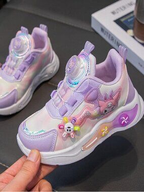 Little Girls' Sneakers Tennis Shoes Anime Cartoon Casual